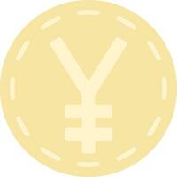 Japanese yen Vector Icon Design