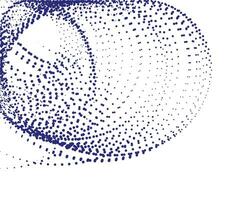 a blue and white abstract design with dots, 9 shape swirl spiral vortex radius halftone pattern,  shape swirl spiral vortex radius halftone vector