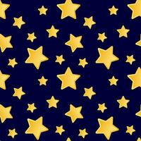 Stars seamless pattern. Vector. Perfect for various projects like textiles, paper crafts, and more. vector