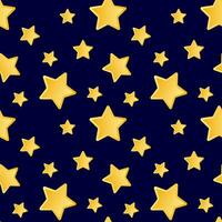 Stars seamless pattern. Vector. Perfect for various projects like textiles, paper crafts, and more. vector