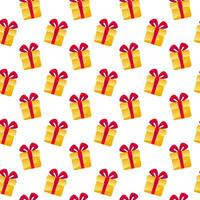 Gifts seamless pattern. Vector. Perfect for various projects like textiles, paper crafts, and more. vector