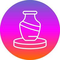 Pottery Vector Icon Design