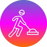 Road Work Vector Icon Design