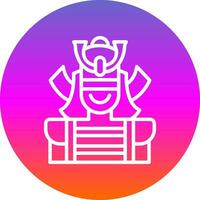 Samurai Vector Icon Design