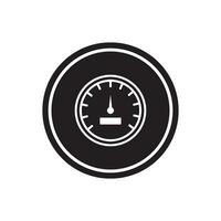 speedometer icon vector