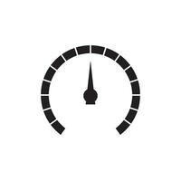 speedometer icon vector