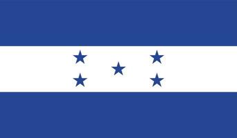 bandera de honduras vector