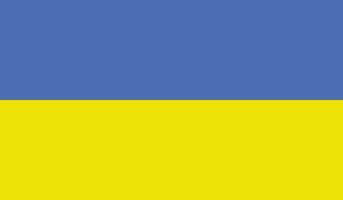 Flag of Ukraine vector