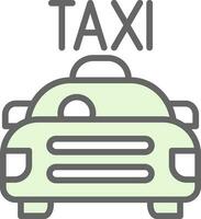 Taxi Vector Icon Design