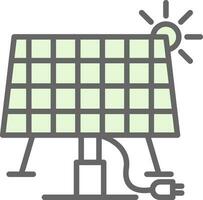 Solar energy Vector Icon Design