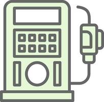 Fuel pump Vector Icon Design