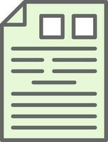 Document Vector Icon Design