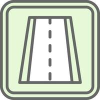 autopista vector icono diseño