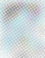 halftone dot pattern background vector illustration, abstract wave vector illustration with halftone dot effect  on white background