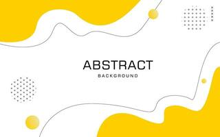 Free Abstract vector yellow and gray colors with modern wavy lines background for banner brochure poster flyer designs and backdrop