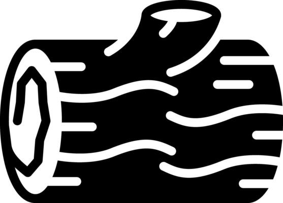 solid icon for wood