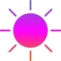 Sun Vector Icon Design