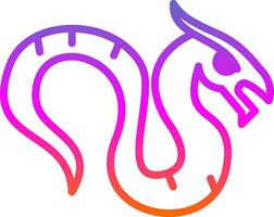 Dragon Vector Icon Design