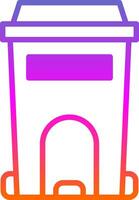 Bin Vector Icon Design