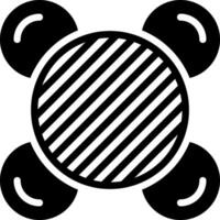 solid icon for variance vector