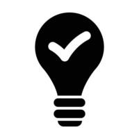 Solution Vector Glyph Icon For Personal And Commercial Use.