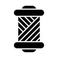 Spool Vector Glyph Icon For Personal And Commercial Use.