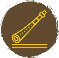 Shakuhachi Vector Icon Design