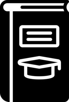 solid icon for uni vector