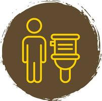 diseño de icono de vector de baño