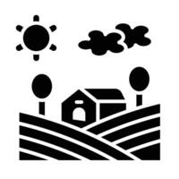 Farm Vector Glyph Icon For Personal And Commercial Use.