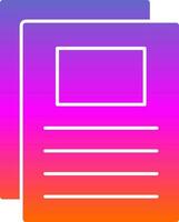Documents Vector Icon Design