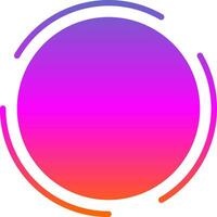 frisbee vector icono diseño
