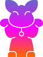 Maneki neko Vector Icon Design