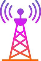 Radio tower Vector Icon Design