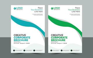 Creative Corporate Brochure. vector