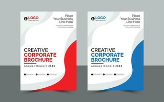 Creative Corporate Brochure. vector