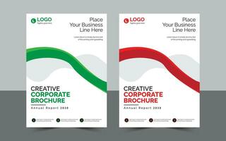 Creative Corporate Brochure. vector