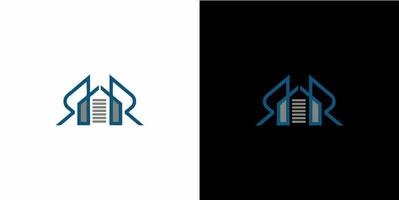 two logos for a company that is called rr vector