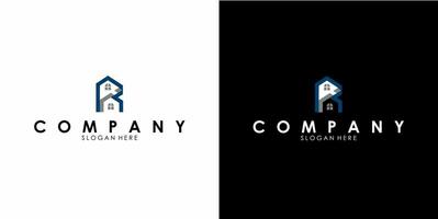 the company logo for company r vector