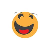 Smile icon emoticon symbol template vector