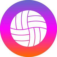 diseño de icono de vector de voleibol