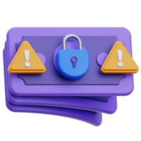fraud detection 3d icon. Fraud Detection 3d icon for web design, templates and infographics. png