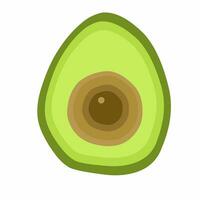 Vector illustration of avocado
