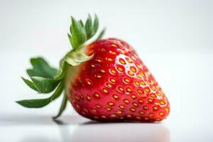 Fresh strawberry. Generate Ai photo