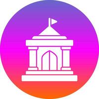 Temple Vector Icon Design