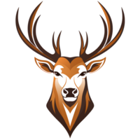 cartoon deer ai generative png