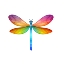 cartoon  dragonfly ai generative png