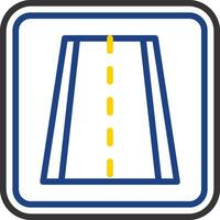 Motorway Vector Icon Design