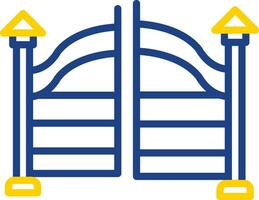 Gate Vector Icon Design