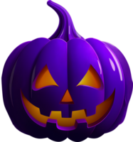 Víspera de Todos los Santos calabaza Jack-o-lantern decoración, ai generado, png archivo No antecedentes